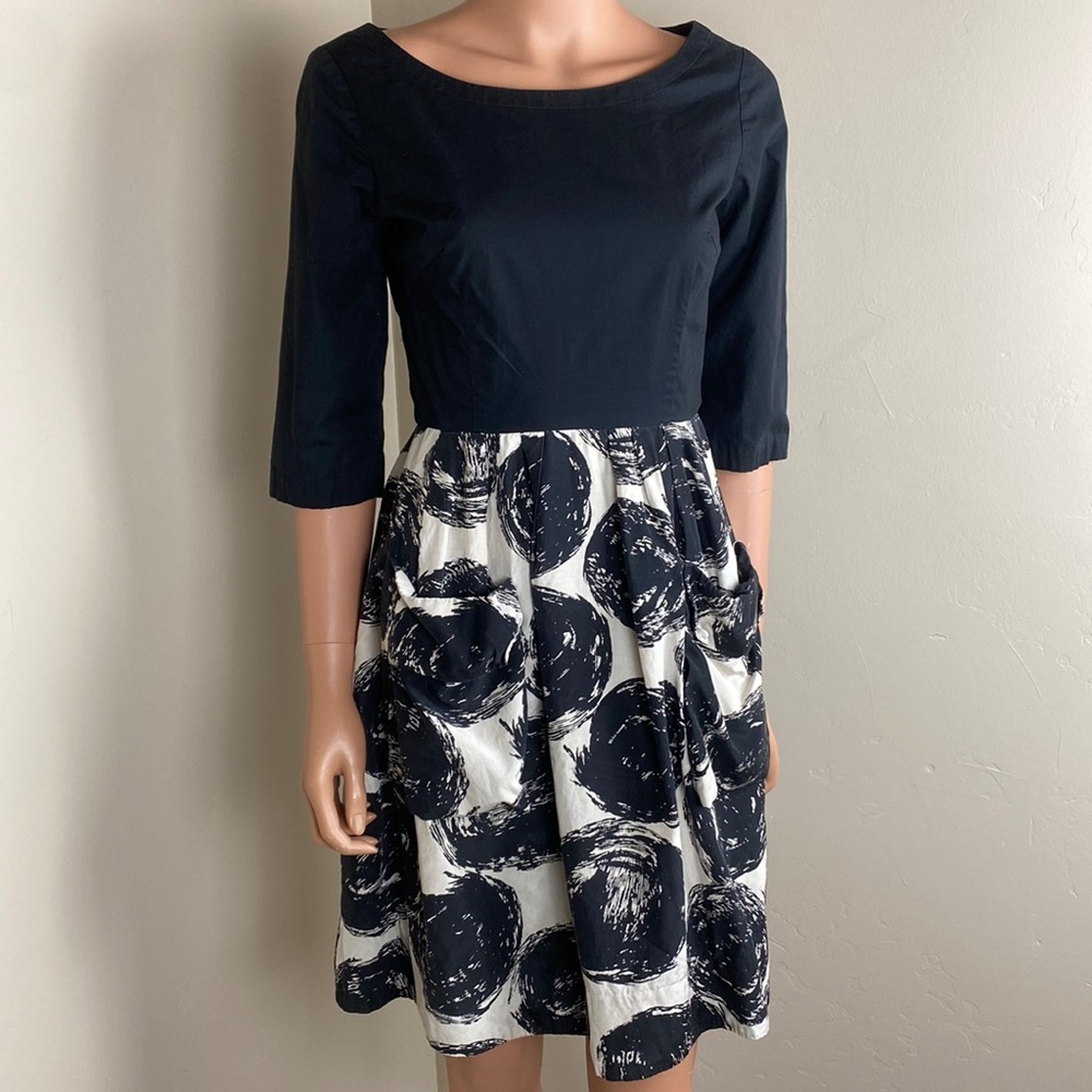 Anthropologie Maeve Fit and Flare Dress